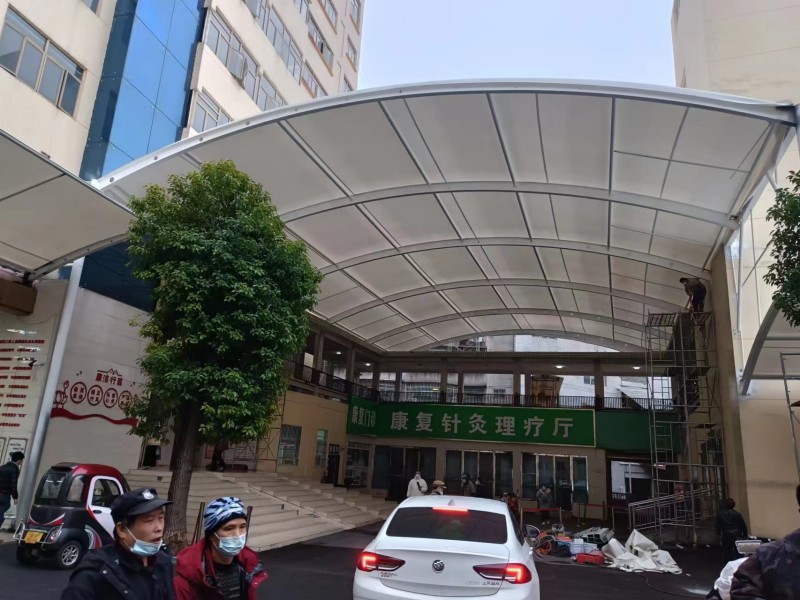 小区电动车膜结构车棚定制，2026正规莲都区膜结构厂家推荐-1